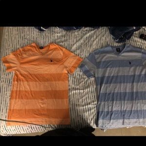 Two polo shirts